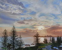 Morning Light, Mooloolaba, Qld (Impressionist)
